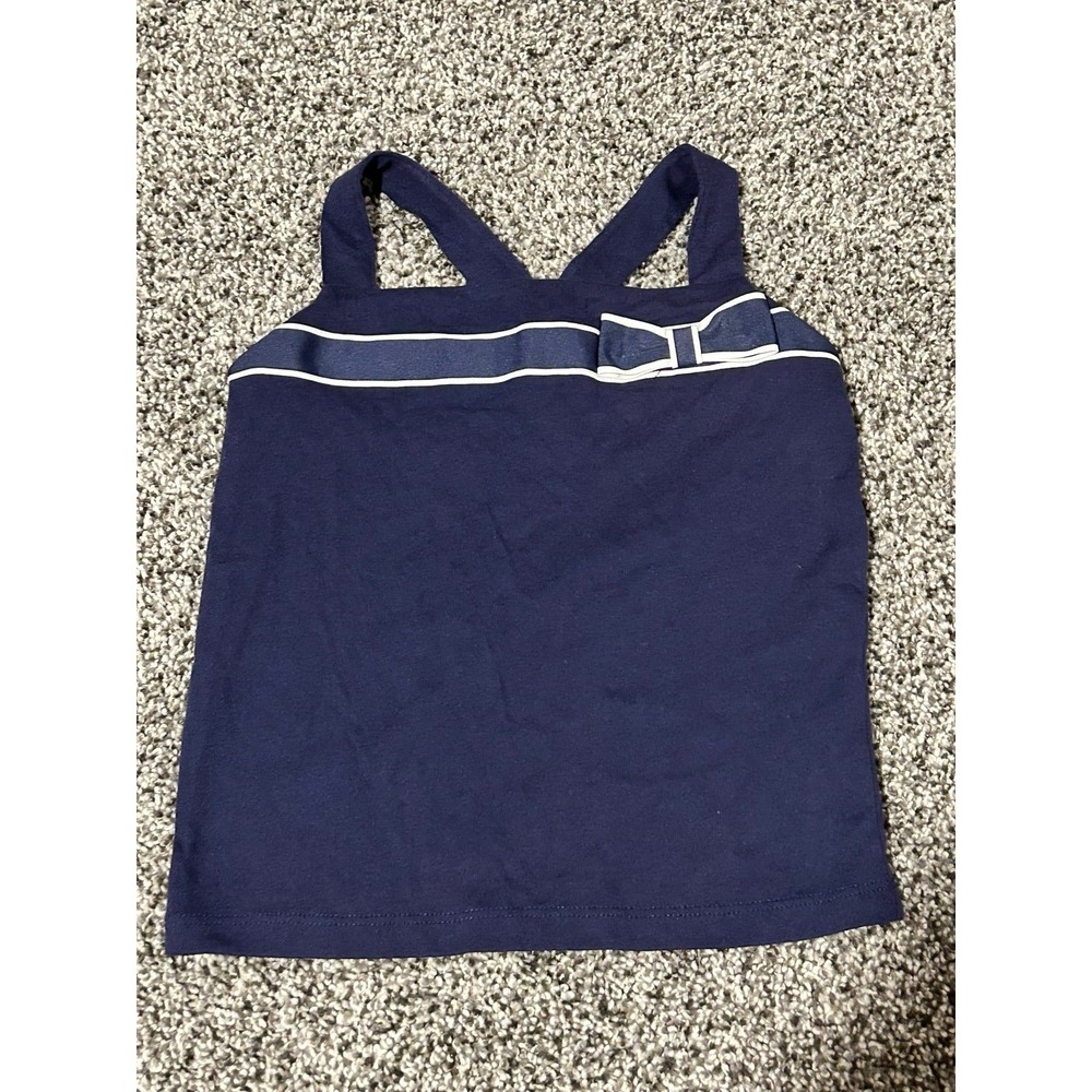 Bb7 Janie and Jack size 4‎ navy blue tank top shirt